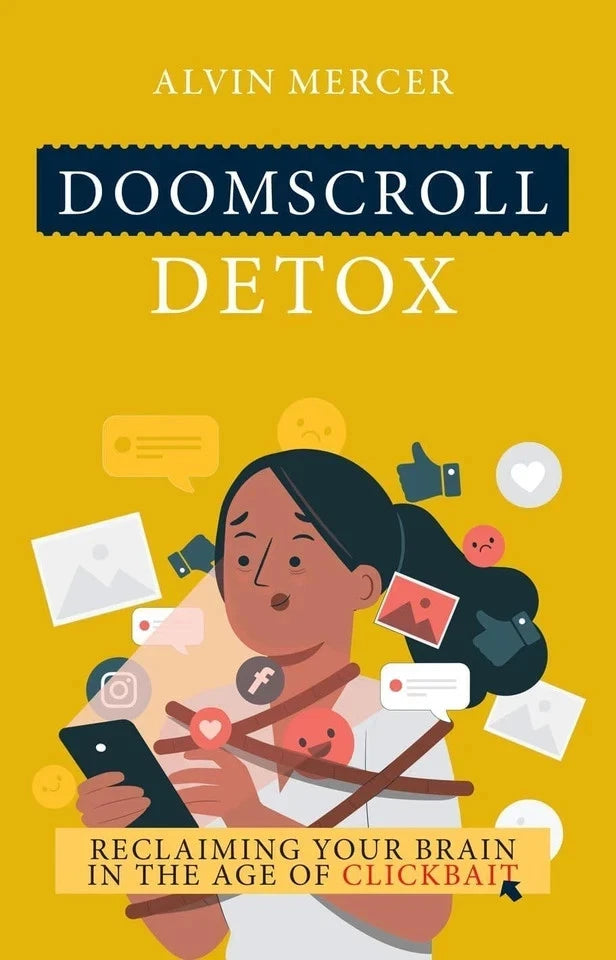The Brain: The Story of You, Doomscroll Detox, The Brain Mechanic 4 Books Collection Set - Non Fiction - Paperback