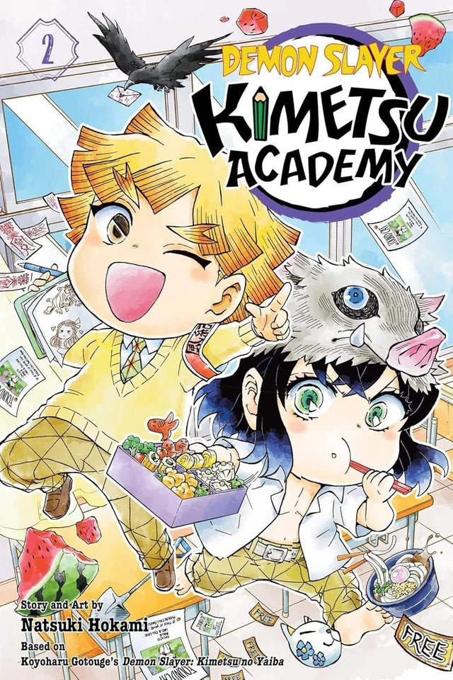 Demon Slayer: Kimetsu Academy 6 Books Collection Set by Natsuki Hokami - Fiction - Paperback
