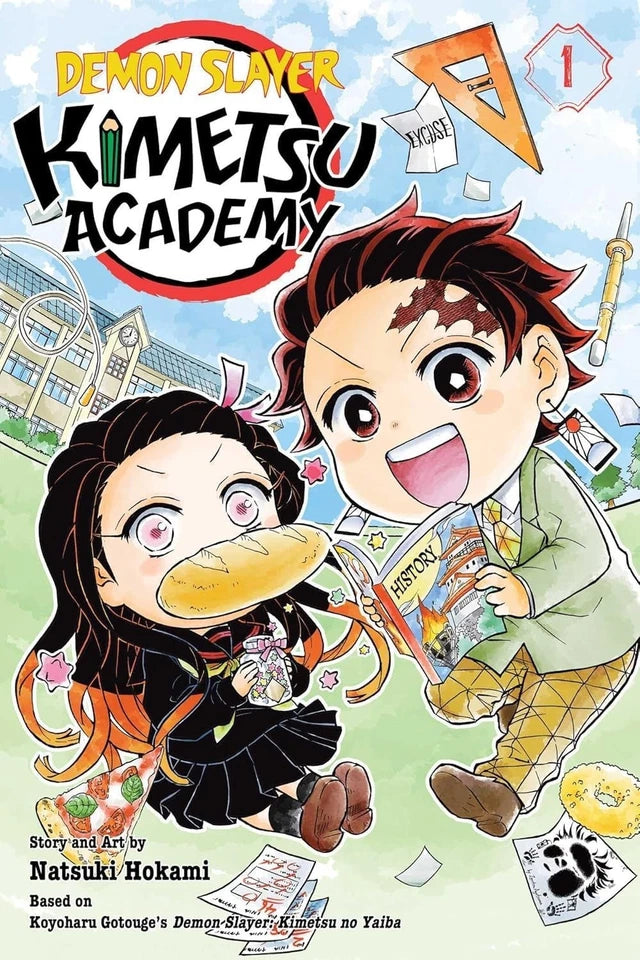 Demon Slayer: Kimetsu Academy 6 Books Collection Set by Natsuki Hokami - Fiction - Paperback