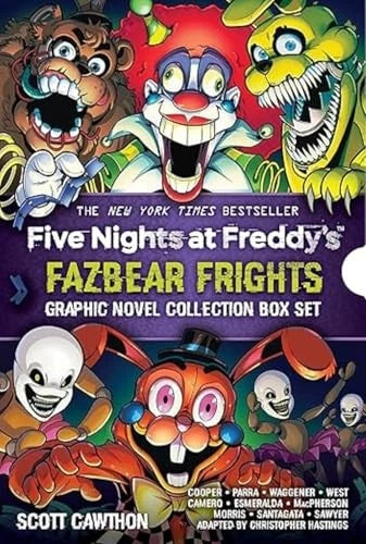 Five Nights At Freddy's Fazbear Fright 5 Books Collection  BoxSet - Fiction - Paperback