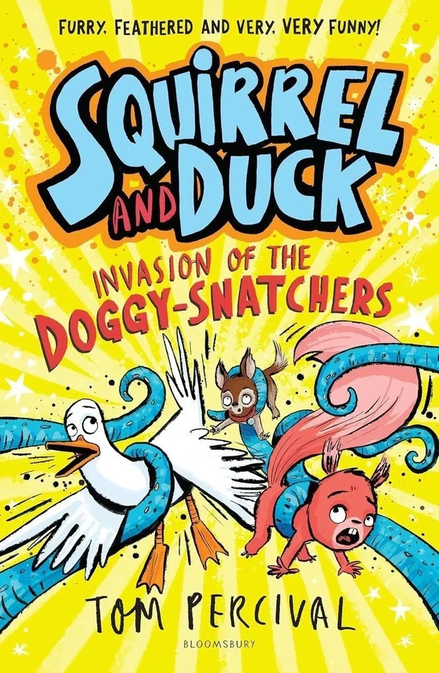 Squirrel And Duck Series 3 Books Collection Set By Tom Percival - Fiction - Paperback