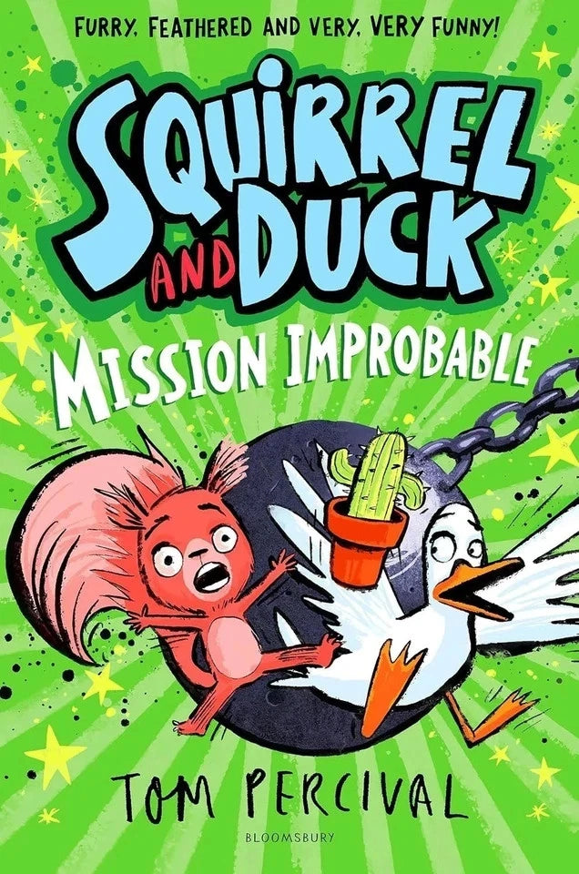 Squirrel And Duck Series 3 Books Collection Set By Tom Percival - Fiction - Paperback