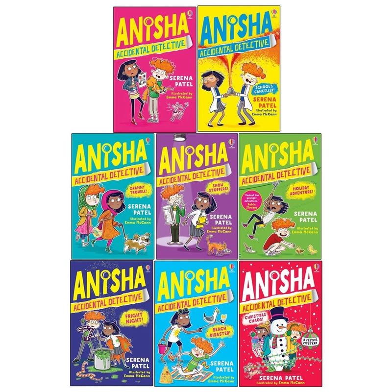 Anisha, Accidental Detective 8 Books Collection Set By Serena Patel - Fiction - Paperback