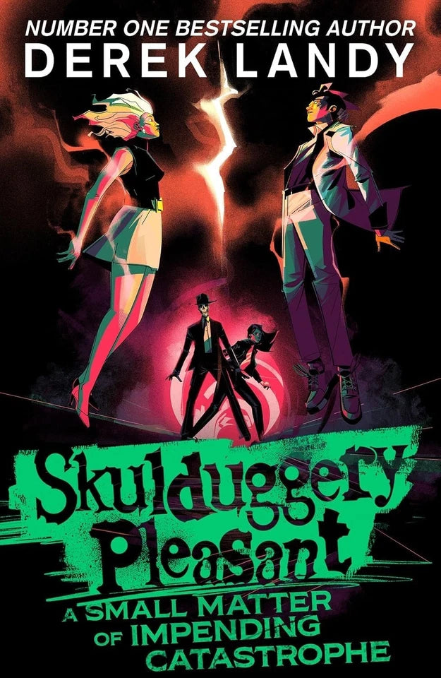 Skulduggery Pleasant 4 Books Collection Set By Derek Landy - Fiction - Paperback