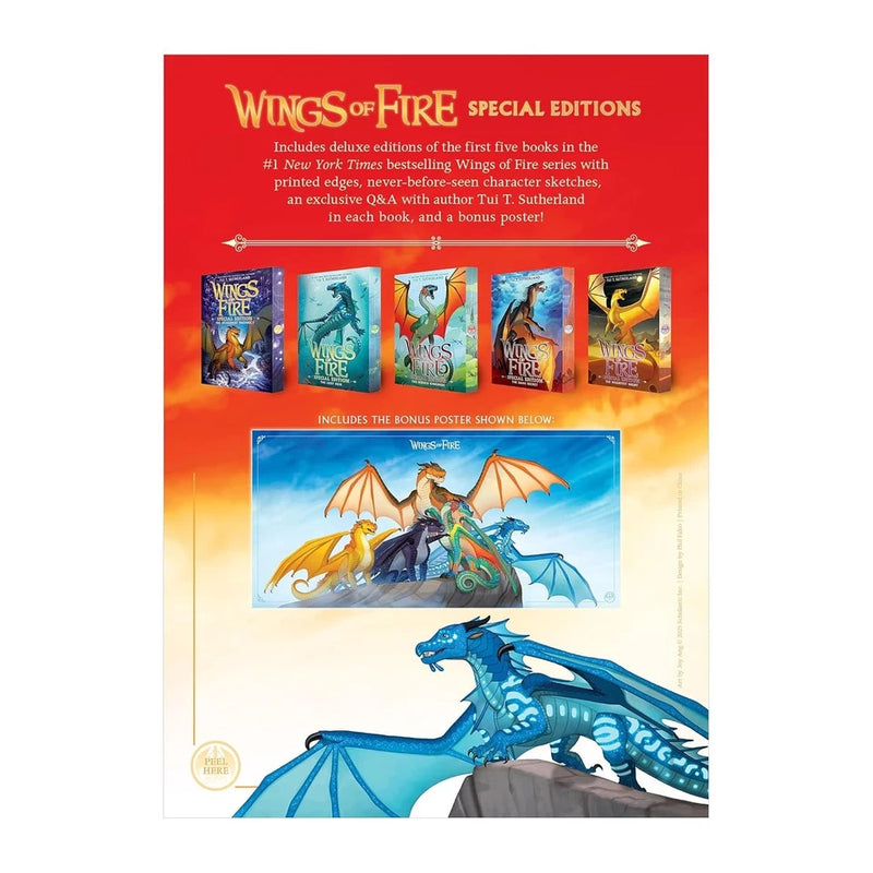 Wings of Fire 1-5 Books Collection Box Set by Tui T Sutherland (Books  1-5) - Fiction - Paperback