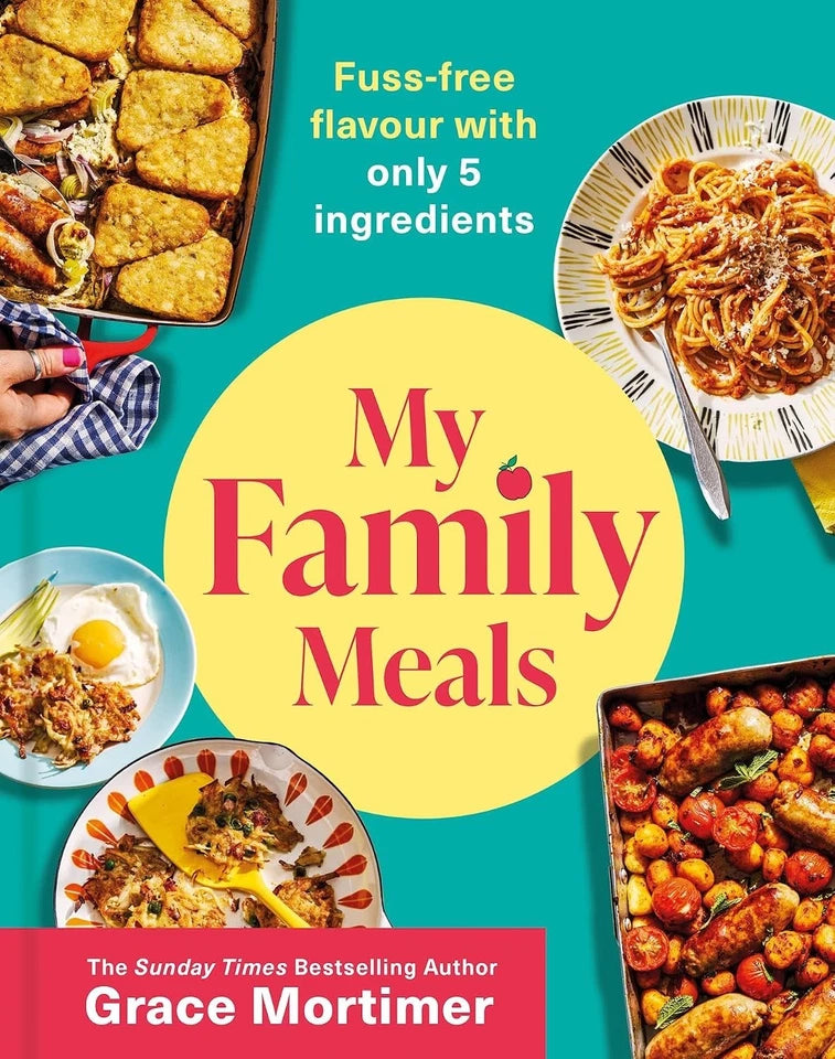 My Family Meals & My First Meals 2 Books Collection Set by Grace Mortimer - Non Fiction - Mixed Format