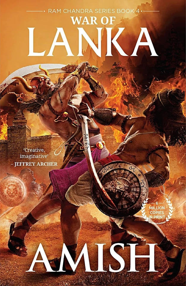 Ram Chandra Series 4 Books Collection Set By Amish Tripathi - Fiction - Paperback