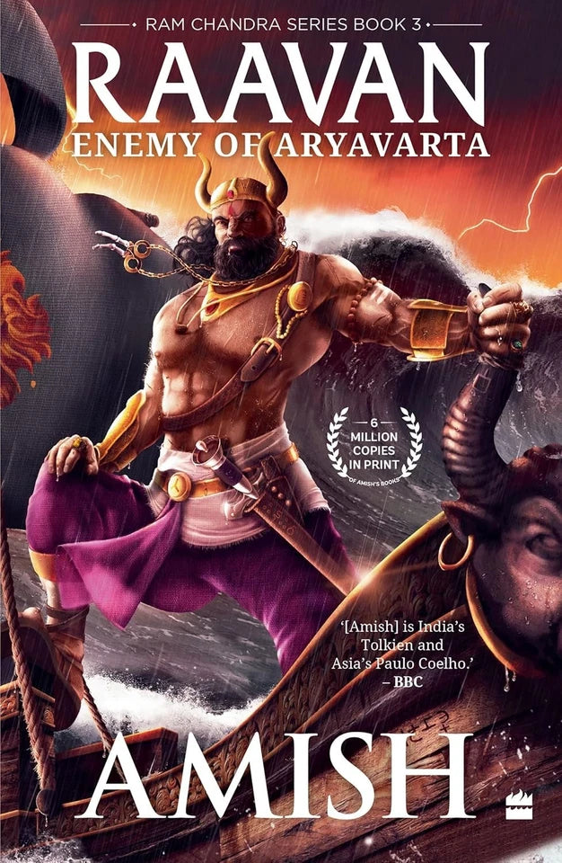 Ram Chandra Series 4 Books Collection Set By Amish Tripathi - Fiction - Paperback