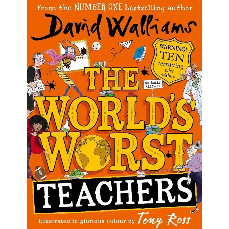 The World’s Worst Monsters & World’s Worst Teachers 2 Books Set by David Walliams - Fiction - Paperback