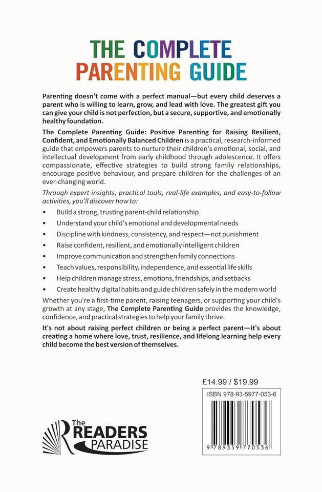 The Complete Parenting Guide: Positive Parenting By Prof. N. K. Chandha - Non Fiction - Paperback