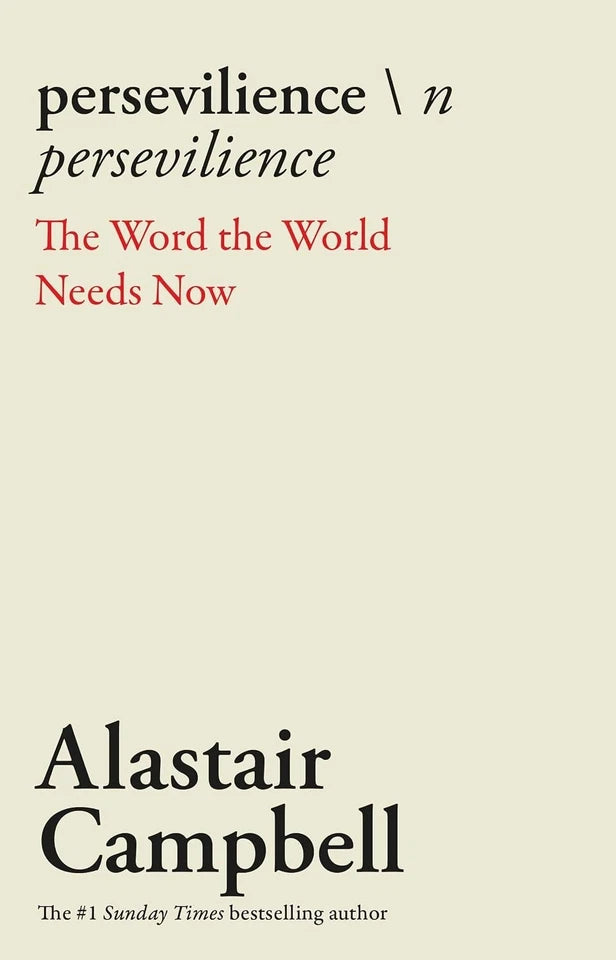 Collection of three nonfiction books by Alastair Campbell including "But What Can I Do," "Living Better," and "Persistence" in mixed formats.