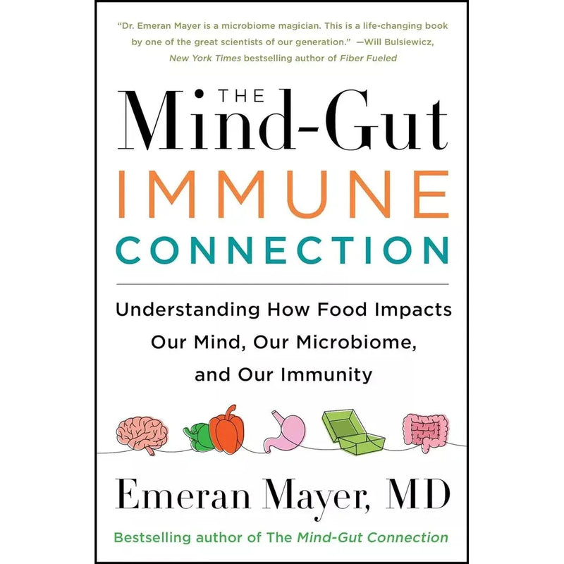 Emeran Mayer Collection 2 Books Set Mind-Gut Connection,Gut-Immune Connection - The Book Bundle