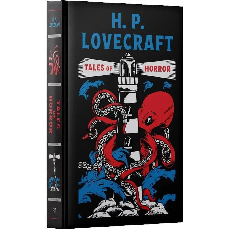 Leather-bound H.P. Lovecraft Tales of Horror book by Wilco International Ltd, featuring dark, detailed cover art.
