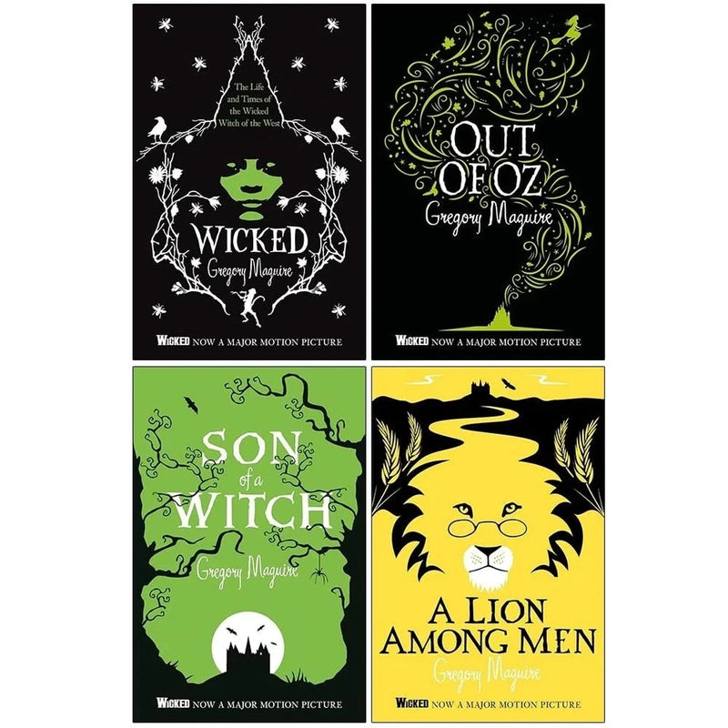 The Wicked Years Vintage Collection 4 Books Set By Gregory Maguire (Wicked, Out of Oz, Son of a Witch and A Lion Among Men) - The Book Bundle