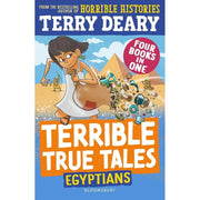 Terrible True Tales Series 6 Books Collection Set by Terry Deary (Egyptians, Tudors, Vikings, Romans, The Stone Age, Greeks) - The Book Bundle