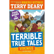 Terrible True Tales Series 6 Books Collection Set by Terry Deary (Egyptians, Tudors, Vikings, Romans, The Stone Age, Greeks) - The Book Bundle