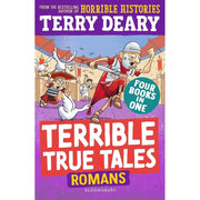 Terrible True Tales Series 6 Books Collection Set by Terry Deary (Egyptians, Tudors, Vikings, Romans, The Stone Age, Greeks) - The Book Bundle
