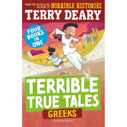 Terrible True Tales Series 6 Books Collection Set by Terry Deary (Egyptians, Tudors, Vikings, Romans, The Stone Age, Greeks) - The Book Bundle