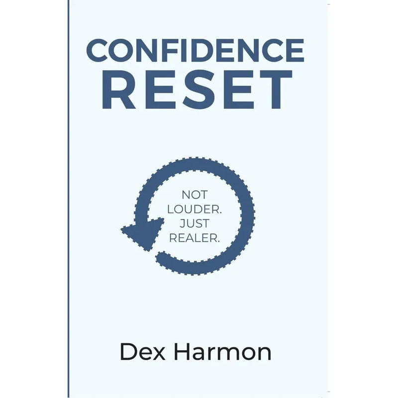 Confidence Reset: Not Louder Just Realer  by Dex Harmon - The Book Bundle
