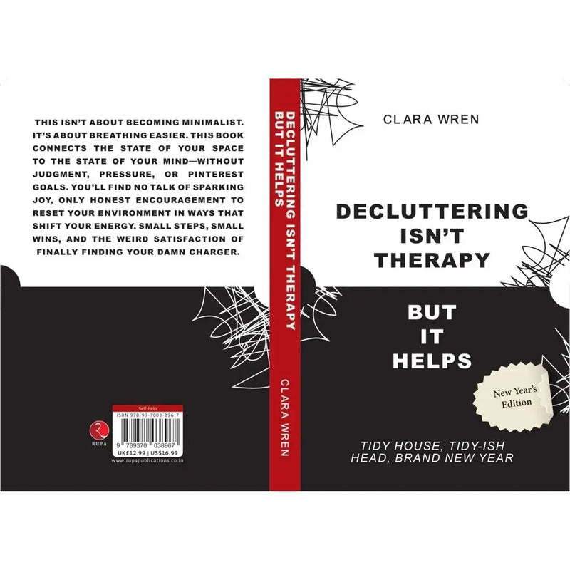 Decluttering Isn’t Therapy But It Helps by Clara Wren - The Book Bundle