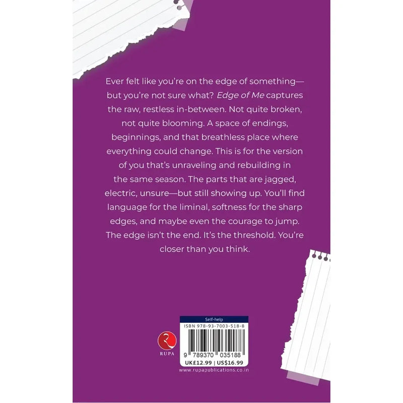 Edge of Me : Breaking Point That Becomes Becoming Point by Cormac Vale - The Book Bundle