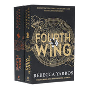 Empyrean Series 2 Books Collection Set by Rebecca Yarros Iron Flame, Fourth Wing - The Book Bundle