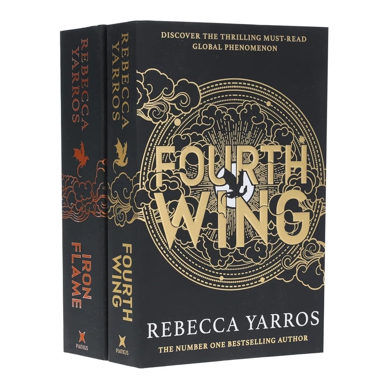 Empyrean Series 2 Books Collection Set by Rebecca Yarros Iron Flame, Fourth Wing - The Book Bundle