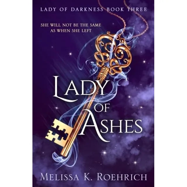 Lady of Darkness series 5-book collection by Melissa K. Roehrich, featuring dark fantasy book covers and artwork.