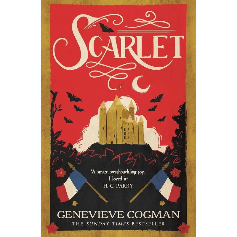 The Scarlet Revolution Series 3 Books Collection Set by Genevieve Cogman (Scarlet, Elusive, Damned) - The Book Bundle