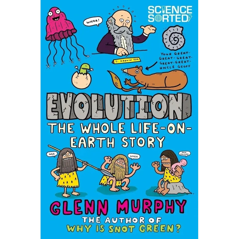 Glenn murphy Science Sorted Collection 5 Books Set (Space, Bodies, Evolution, Disgusting Science, Predators) - The Book Bundle