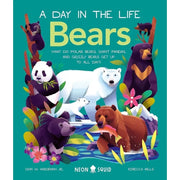 A Day in the Life Series 8 Books Collection Set (Bugs, Big Cats, Sharks, Horses, Birds, Frogs, Bears, Snakes) - The Book Bundle