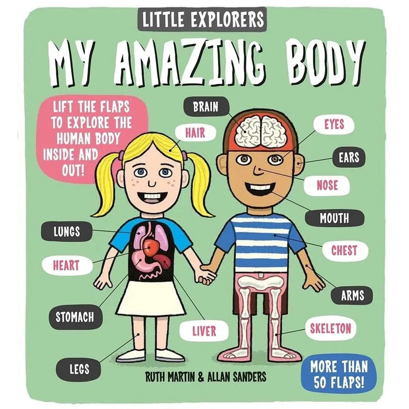 Little Explorers Series 7 Books Collection Set (Food, Weather, Science, Maths, Under the Sea, My Amazing Body and When I Grow Up) - The Book Bundle