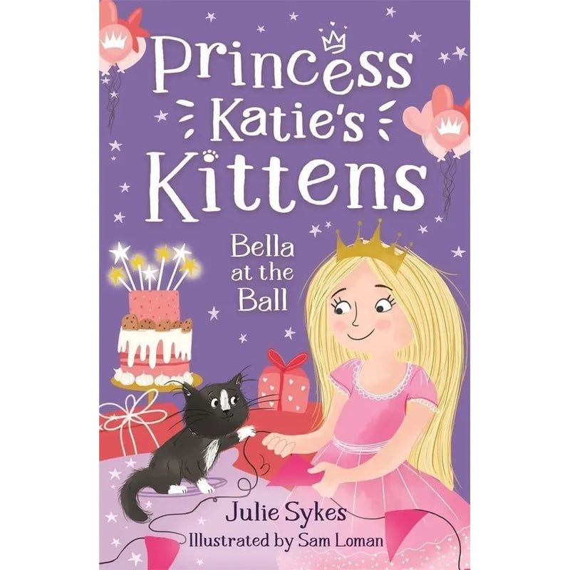 Princess Katie's Kittens Series 5 Books Collection Set By Julie Sykes (Pixie at the Palace, Bella at the Ball, Suki in the Snow, Poppy and the Prince and Ruby and the Royal Baby) - The Book Bundle