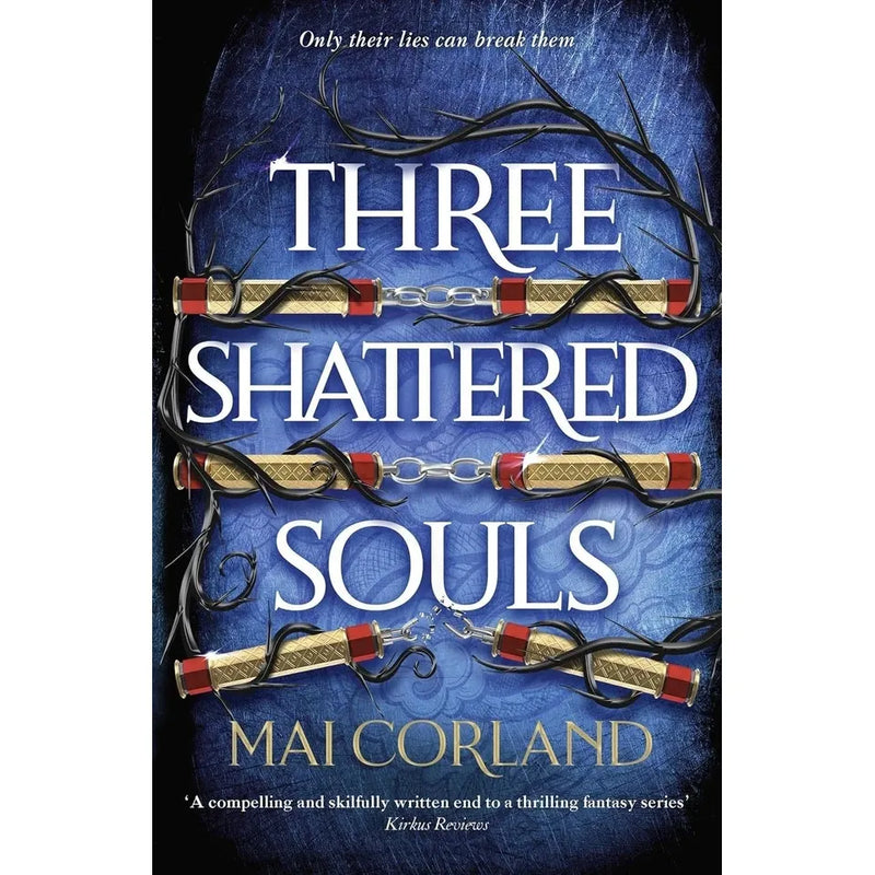 The Broken Blades Series 3 books collection set by Mai Corland, including Five Broken Blades, Four Ruined Realms, and Three Shattered Souls.