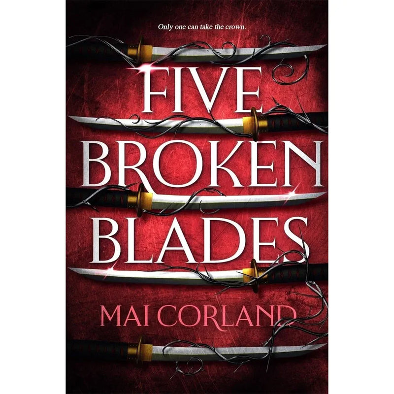 Mai Corland's Broken Blades Series 3 books set from Zaffre Ltd, including Five Broken Blades, Four Ruined Realms, and Three Shattered Souls.