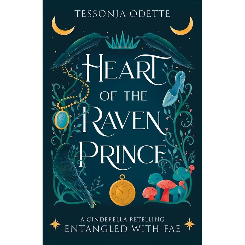 Entangled with Fae series 5-book collection set by Tessonja Odette, featuring fantasy novels with mystical covers.