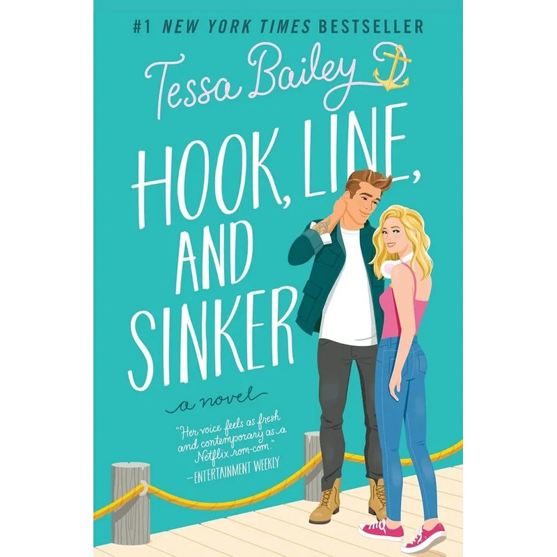 Tessa Bailey Bellinger Sisters and Vine Mess Series Collection 4 Books Set (It Happened One Summer, Hook Line and Sinker, Secretly Yours and Unfortunately Yours) - The Book Bundle