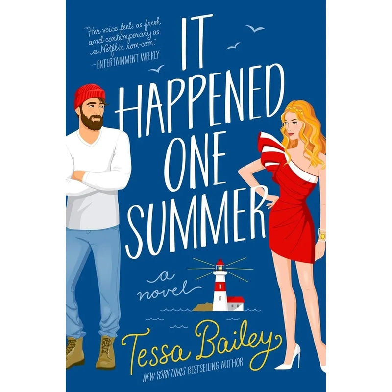 Tessa Bailey Bellinger Sisters and Vine Mess Series Collection 4 Books Set (It Happened One Summer, Hook Line and Sinker, Secretly Yours and Unfortunately Yours) - The Book Bundle