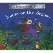 Julia Donaldson Collection 4 Books Set (Room on the Broom, The Gruffalo, The Gruffalo's Child and Monkey Puzzle) - The Book Bundle