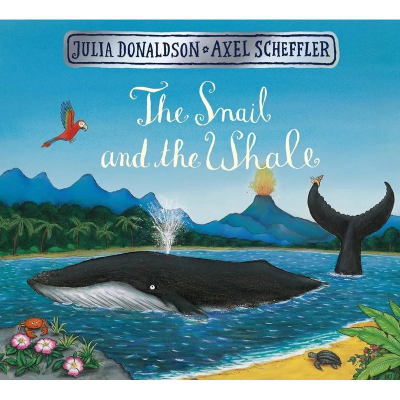 Julia Donaldson Collection 4 Books Set (Charlie Cook's Favourite Book, The Smartest Giant in Town, A Squash and a Squeeze and The Snail and the Whale) - The Book Bundle