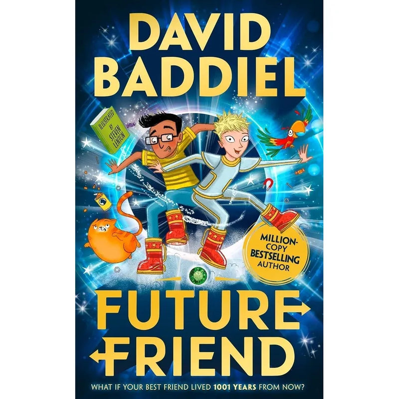 David Baddiel Collection 10 Books Set (Parent Agency, Person Controller, AniMalcolm, Birthday Boy, Head Kid, Taylor TurboChaser, Future Friend, Virtually Christmas, Only Children and More) - The Book Bundle