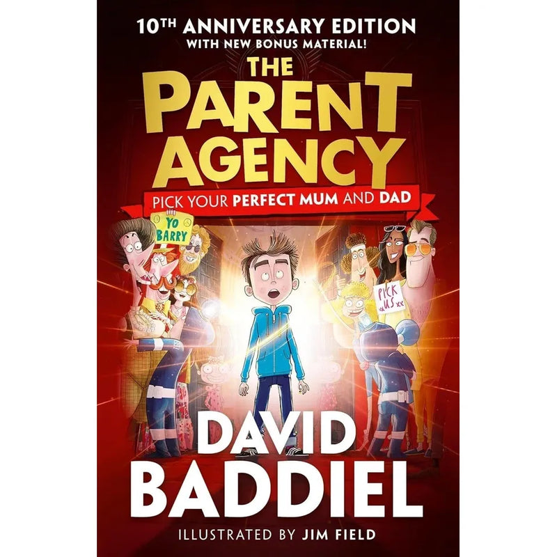 David Baddiel Collection 10 Books Set (Parent Agency, Person Controller, AniMalcolm, Birthday Boy, Head Kid, Taylor TurboChaser, Future Friend, Virtually Christmas, Only Children and More) - The Book Bundle