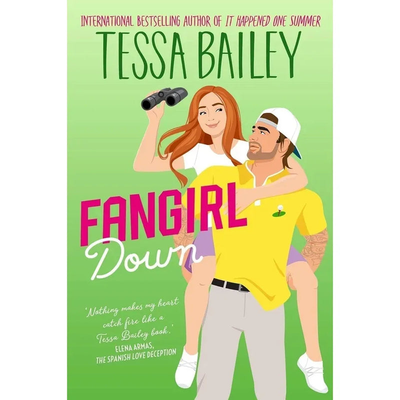 Big Shots Series Collection 5 Books Set By Tessa Bailey (Fangirl Down, The Au Pair Affair, Dream Girl Drama, Pitcher Perfect and Catch Her If You Can) - The Book Bundle