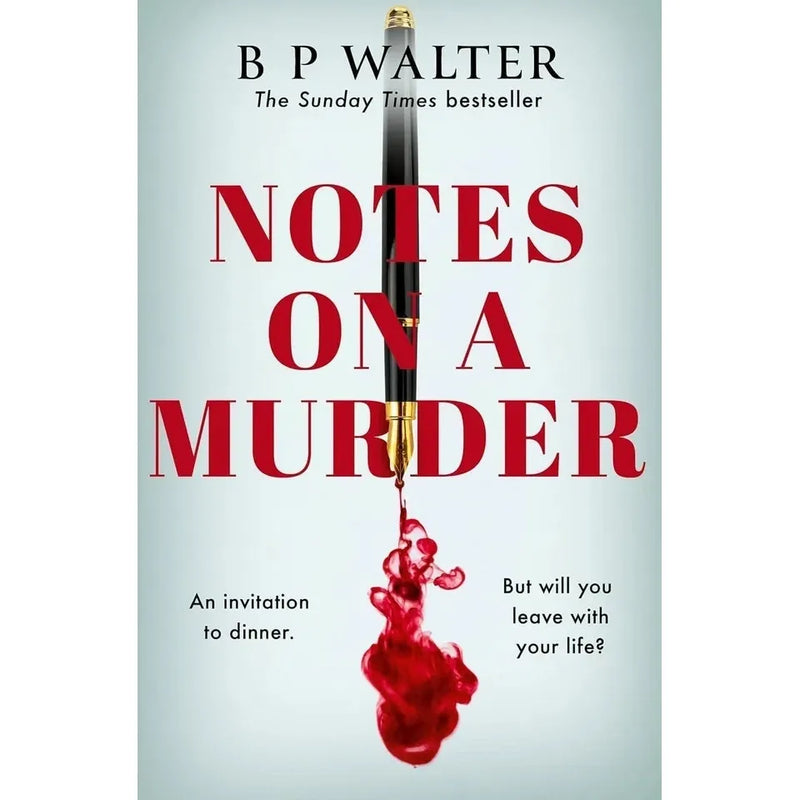 B. P. Walter Collection 4 Books Set (The Dinner Guest, The Woman on the Pier, The Locked Attic and Notes on a Murder) - The Book Bundle