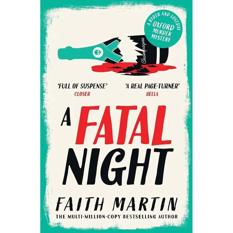 Four-book collection of Faith Martin's Ryder and Loveday Series 5-8, including A Fatal Truth, A Fatal Affair, A Fatal Night, and A Fatal End.