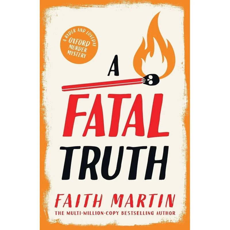 Four-book collection set from Faith Martin's Ryder and Loveday Series 5-8, including A Fatal Truth, A Fatal Affair, A Fatal Night, and A Fatal End.
