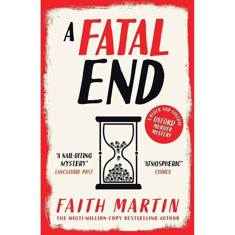 Four-book collection set from Faith Martin's Ryder and Loveday Series 5-8, including A Fatal Truth, A Fatal Affair, A Fatal Night, and A Fatal End.