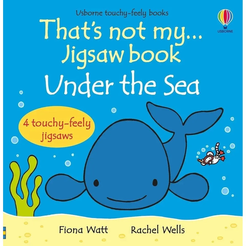 That's not my jigsaw book Collection 3 Books Set by Fiona Watt (Farm Animals, Under the sea and Pets) - The Book Bundle