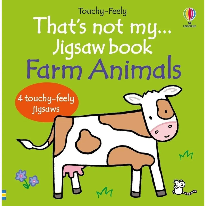 That's not my jigsaw book Collection 3 Books Set by Fiona Watt (Farm Animals, Under the sea and Pets) - The Book Bundle
