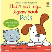 That's not my jigsaw book Collection 3 Books Set by Fiona Watt (Farm Animals, Under the sea and Pets) - The Book Bundle